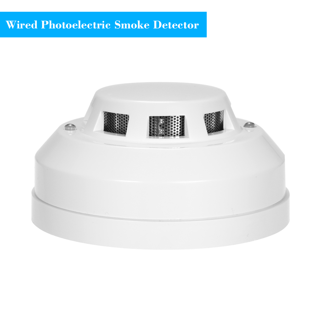 Smoke Detector Interconnected - Kablolu fotoelektrik duman dedektörü yüksek duyarlı