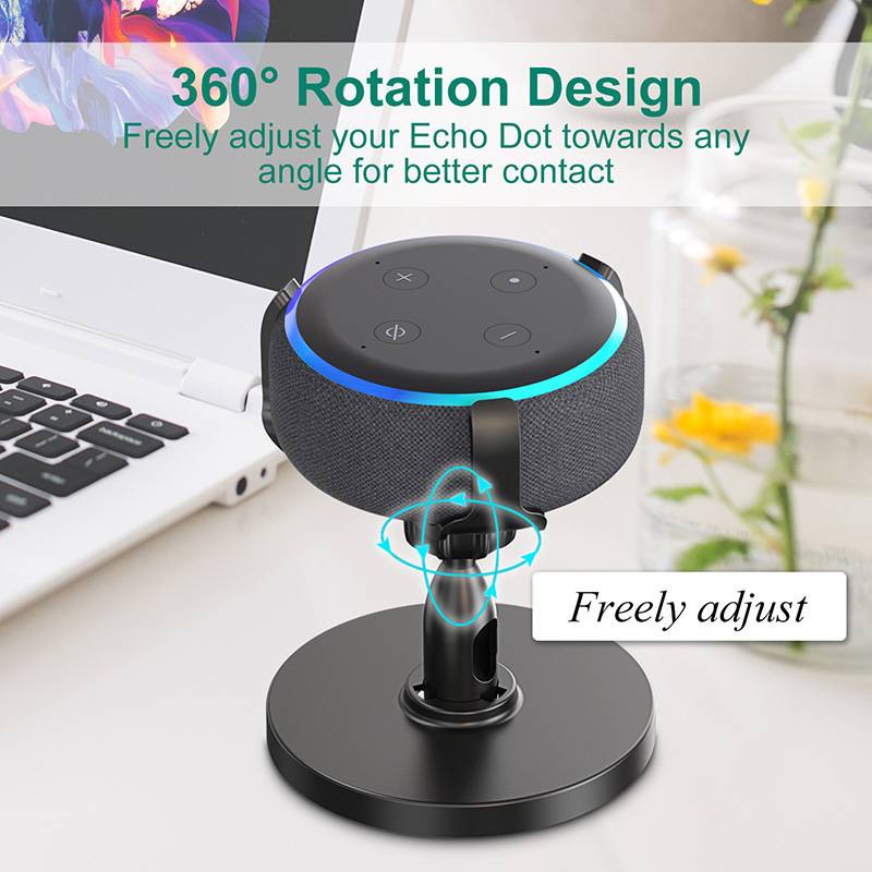 Amazon Speaker Echo Pop - Echo Dot 3. Masaüstü Standı 360°