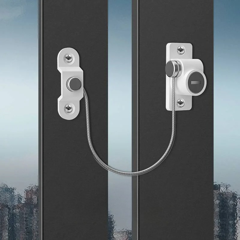 Security Chain Door - Pencere Kapı Kısıtlayıcı Bebek Çocuk Çocuk