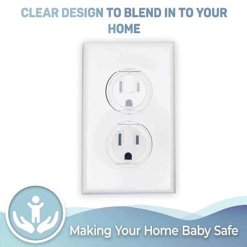 Outlet Cover Baby - Şeffaf Priz Kapağı Bebek Güvenlik Priz