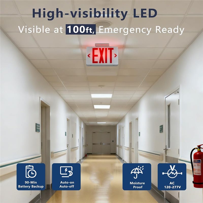 【A10R】Kırmızı Acil Durum Işıkl - Emergency Exit Sign incelemesi ve fiyatı