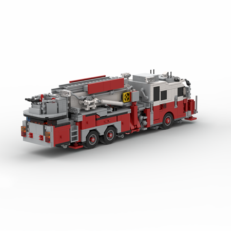 1365 parça MOC FDNY - New York - Fire Escape Ladder incelemesi ve fiyatı