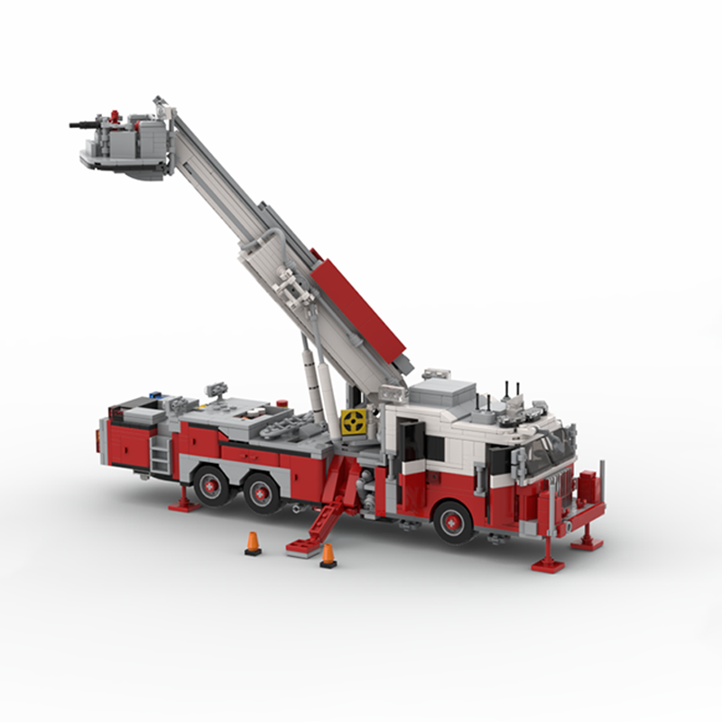 1365 parça MOC FDNY - New York - Fire Escape Ladder incelemesi ve fiyatı