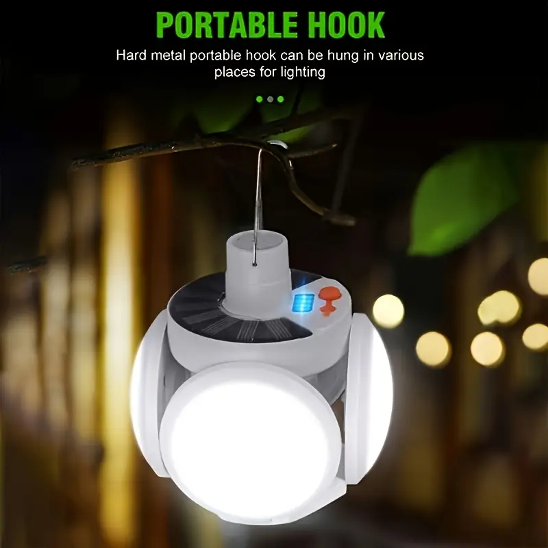 1 USB Şarjlı Güneş Katlanır Iş - Power Outage Light incelemesi ve fiyatı