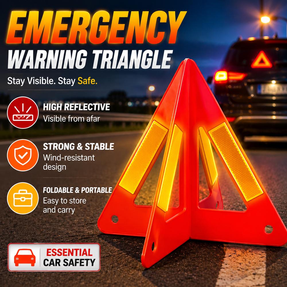 Yansıtıcı Üçgen Uyarı Levhası  - Emergency Exit Sign incelemesi ve fiyatı