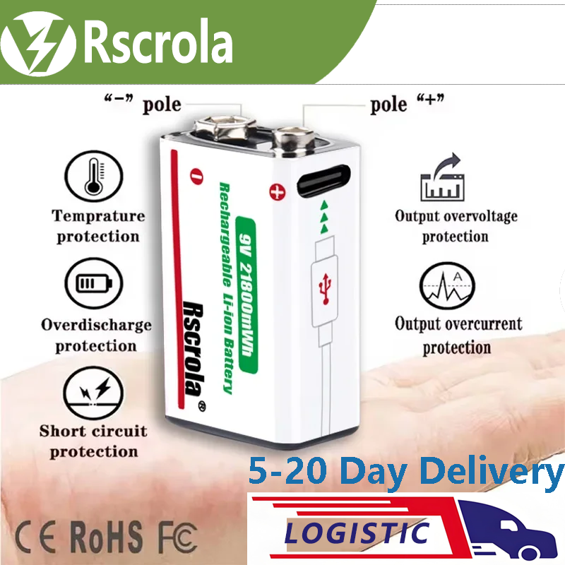 Rscrola 9V 21800mWh Lityum İyo - Smoke Detector Interconnected incelemesi ve fiyatı