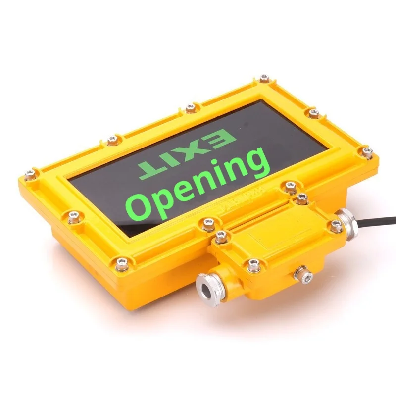 Patlamaya dayanıklı LED Acil D - Emergency Exit Sign incelemesi ve fiyatı