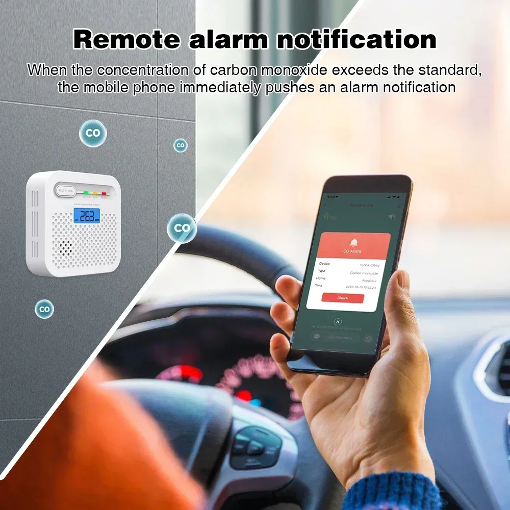 Tuya Akıllı WiFi CO Dedektörü  - Co Detector Plug incelemesi ve fiyatı