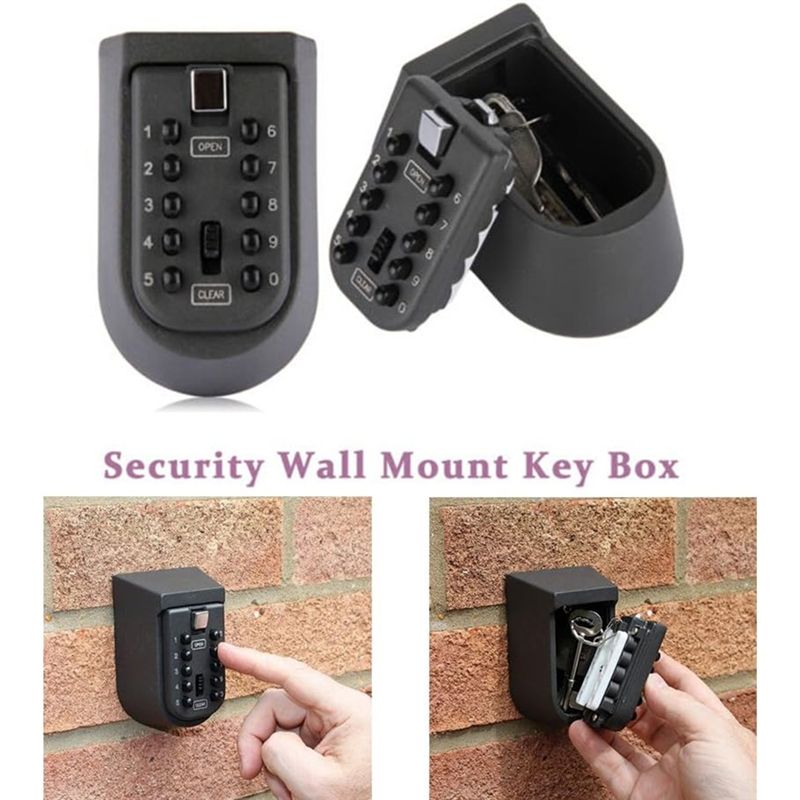 Duvara Monte Edilen Tam Boyutl - Lockbox Key Secure incelemesi ve fiyatı